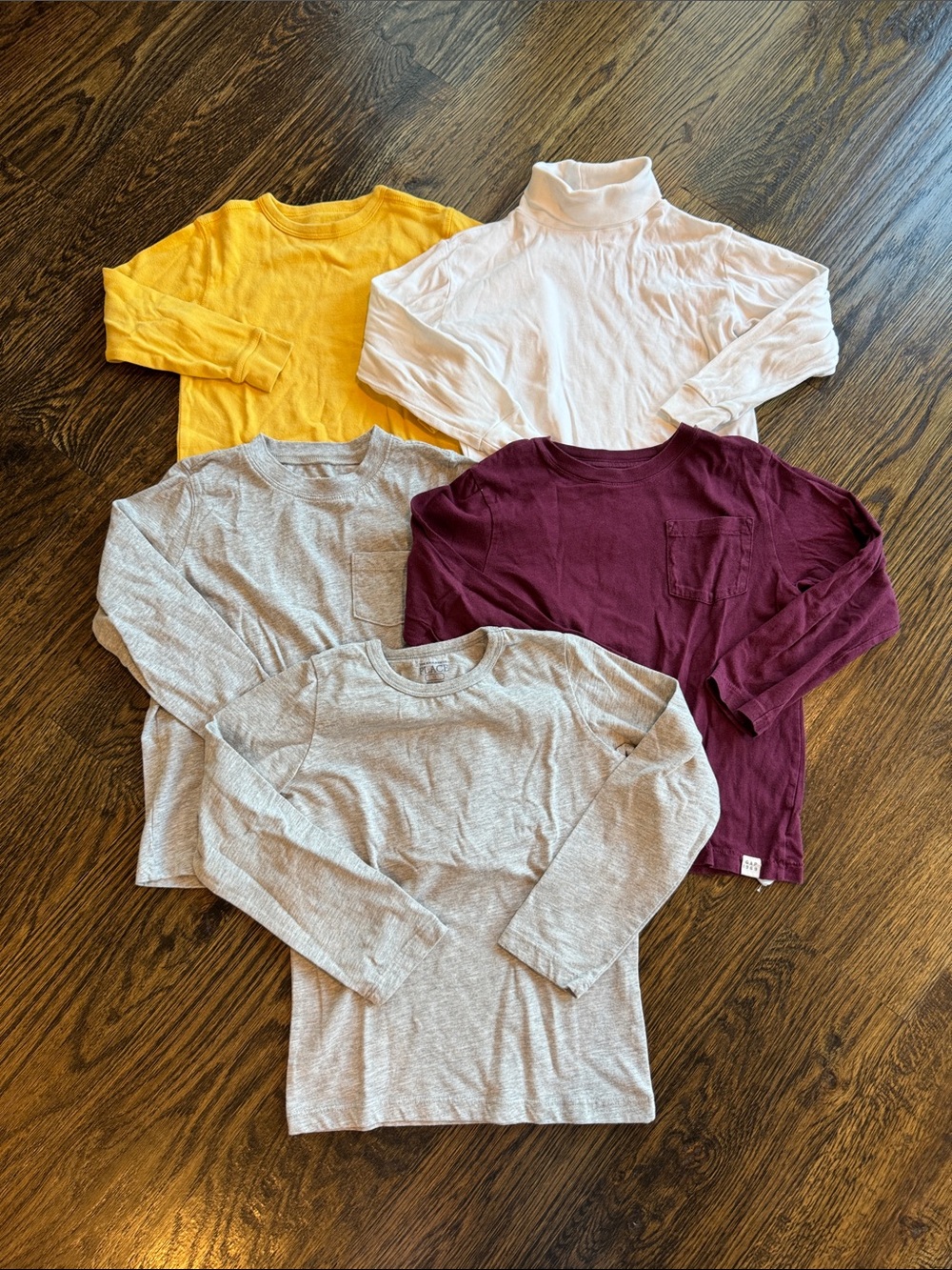 Long sleeve tee and turtleneck bundle—size 5